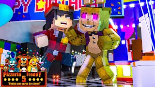 Minecraft PIZZARIA FREDDY 5  BATALHA COM GLITCHTRAP EP FINAL 12 [upl. by Introc965]