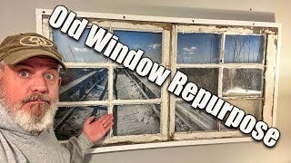 Repurpose Old Windows Into Art [upl. by Ciprian224]