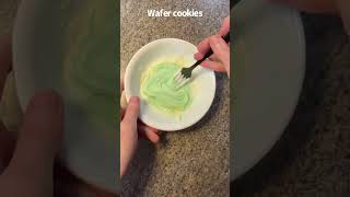 Chocolate Covered Grinch Wafer Cookies [upl. by Yor]