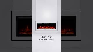 Majestic Pro Electric Fireplace  Discover Its Features [upl. by Bohi]