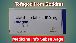 Tofagod Tab  Tofacitinib 5  Goddres Pharmaceutical Medicine Info Sabse Aage [upl. by Akela]