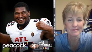 NFL offseason Miami signs Calais Campbell Alvin Kamara skips camp  Pro Football Talk  NFL on NBC [upl. by Geddes783]