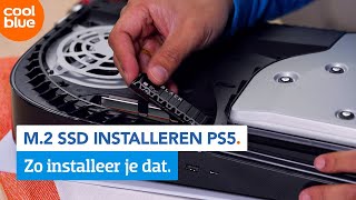 M2 SSD installeren in een PlayStation 5 [upl. by Minier845]