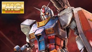 ガンプラ 「MG1100 RX7802 ガンダム GUNDAM THE ORIGIN版」開封・組立・素組レビュー  機動戦士ガンダムTHE ORIGIN [upl. by Eniluj]