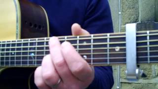 The Lakes of Ponchartrain by Paul Jermyn Quick Demolesson Open D Tuning [upl. by Eenel]