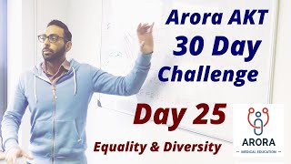 Equality amp Diversity  Day 25 of AKT 30 Day Challenge [upl. by Wolfie]