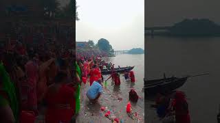 Ganga Sanaopen bath in GangaHoly in Ganga Har ki puri [upl. by Ellebana]