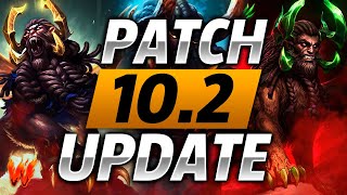 ANALIZANDO PATCH NOTES 102 MARTICHORAS  Warchi  Smite Patch Notes [upl. by Anauqcaj]