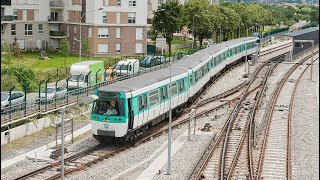 Cabine Metro RATP Ligne 8  Balard  Créteil [upl. by Nilhtac]