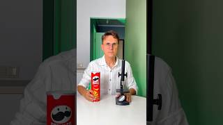 Are there bugs in PRINGLES under the microscope 🔬 🐛😱 shorts pringles trending viralvideo [upl. by Idolem]