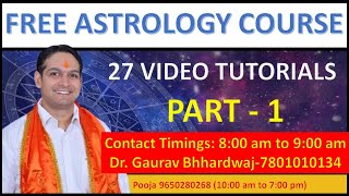 FREE astrology courseAstrology Courses for beginners  Learn Online Astrology Course in Hindi [upl. by Elke941]