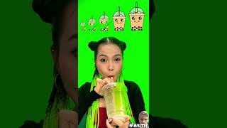 BUBBLE TEA FOOD CHALLENGE ASMR Mukbang shorts asmr mukbang eating [upl. by Annodal]