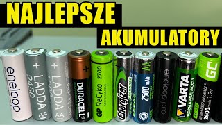 Test Akumulatorów AA Eneloop IKEA LADDA Energizer Duracell GP GC Varta [upl. by Markson]