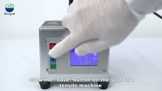 BGD 500 Digital Pull off Adhesion Tester （Calibration video） [upl. by Krell248]