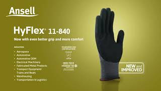 Ansell HyFlex® 11840 Gloves [upl. by Aviva]