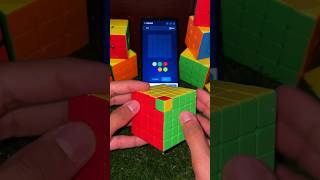 Can cube solver app solve the twisted corner of 5by5 Rubik’s Cube rubikscube viral shorts [upl. by Jayme]