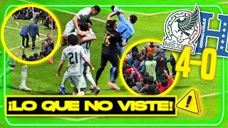 ⚠️ Pleito Afición vs hondureños y Reacción de jugadores a la goleada en el México vs Honduras [upl. by Rebbecca261]