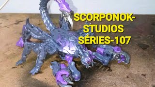 RESENHA DE TRANSFORMERS SCORPONOK107 STUDIOS SÉRIES [upl. by Ernesto]