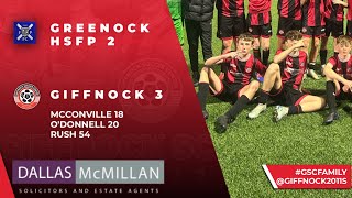 Greenock 2 v 3 Giffnock  25th September 2024 [upl. by Marva]