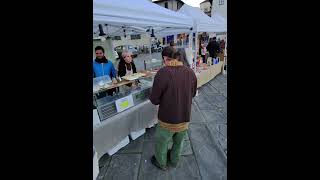 Mercatino a Firenze piazza del Carmine [upl. by Allsun277]