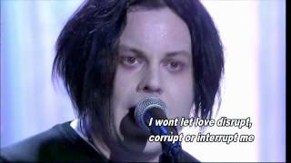 Jack White quotLOVE INTERRUPTIONquot livewith lyrics [upl. by Nnael]