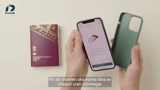 Så skaffar du Mobilt BankID digitalt med hjälp av ditt svenska pass eller nationella ID [upl. by Anica]