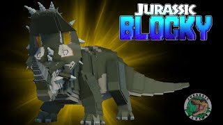 Sinoceratops O Novo tank que Embreve Chegará no Jogo JURASSIC BLOCKY [upl. by Uta678]