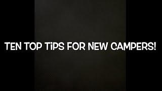 Top ten storage tips for newbie campers Swift Basecamp 2 [upl. by Letsirk274]