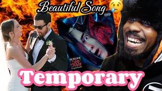 THE DAUGHTER SONG Eminem  Temporary First Listen REACTION [upl. by Hollyanne]