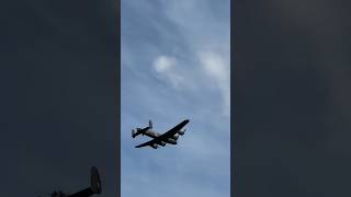 Lancaster Bomber Fly Over at WW2 Event  Battle of Britain Memorial Flight WW2 BATTLEOFBRITAIN [upl. by Mita776]