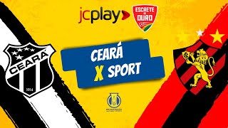 CEARÁ X SPORT AO VIVO pela SÉRIE B do CAMPEONATO BRASILEIRO com a RÁDIO JORNAL [upl. by Egroej700]