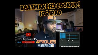 Making a Beat on iOS BeatMaker 3 iPad [upl. by Calderon55]