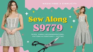 Madalynne X Simplicity S9779 Sew Along  Part 1 [upl. by Ainekahs785]