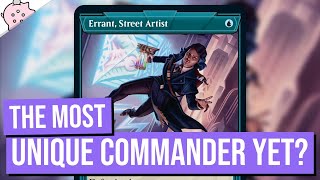 The Most Unique Commander Yet  Errant Street Artist  Streets of New Capenna Spoiler  MTG [upl. by Tandy533]