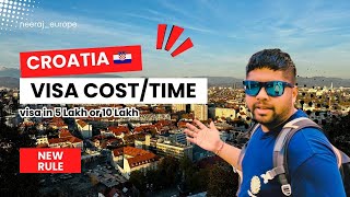 Croatia Visa aane main kitna Time lag rha hain or Croatia Visa in 5 Lakh To 10 Lakh [upl. by Heriberto]