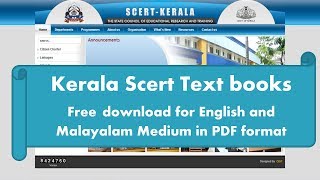 Victers channel Kerala Scert Text book download for Free English and Malayalam Medium in PDF format [upl. by Charmane13]