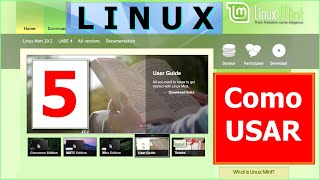 5 GParted Como criar partições no HD Dividir o Disco rígido pelo Linux para instalar o Linux Mint [upl. by Mcclelland]