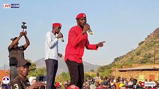 HE PRESIDENT BOBI WINE SPEECH TODAY IN ABIM [upl. by Refennej167]