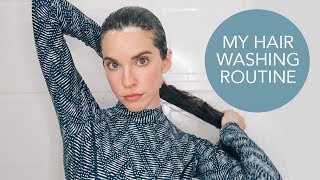 HOW I WASH MY HAIR Natural Haircare Routine amp Tips [upl. by Nohs]