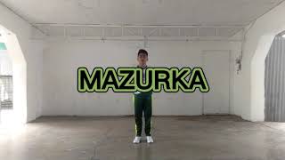 MAZURKA  BASIC STEPS OF FOLK DANCE [upl. by Pronty]