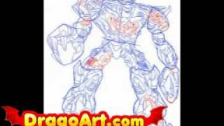 How to draw Transformers step by step [upl. by Magna]