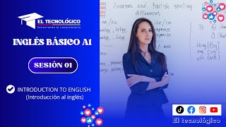 SESIÓN 1 INTRODUCTION TO ENGLISH Introducción al inglés [upl. by Aerdnuahs]