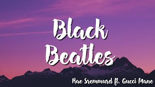 Black Beatles  Rae Sremmurd Ft Gucci Mane  Lyrics [upl. by Tabatha621]