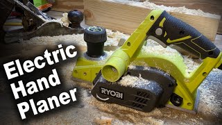 How to Use An Electric Hand Planer [upl. by Suryt]