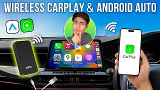 BEST Wireless Carplay And Android Auto Adapter in India  Under ₹5000 [upl. by Satsok]