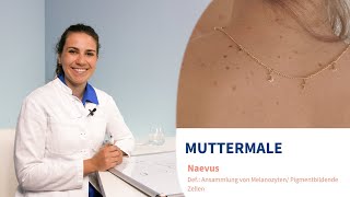 Muttermale  Hautkrebs frühzeitig erkennen │Dr med Alice Martin [upl. by Minica]