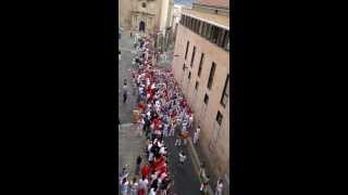 El cantico a San Fermín The chant to San Fermín [upl. by Ylrak487]