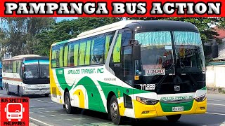 SAN FERNANDO CITY PAMPANGA BUS ACTION  LAZATIN BLVD CORNER JOSE ABAD SANTOS AVENUE [upl. by Clea178]