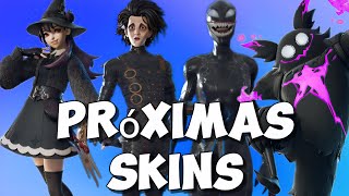 PRÓXIMAS SKINS 🔥 DE FORTNITE 🤯FILTRACIONES 🎃 👻 [upl. by Gora]