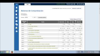 Generar Balanza de Comprobación SAT XML [upl. by Divd]